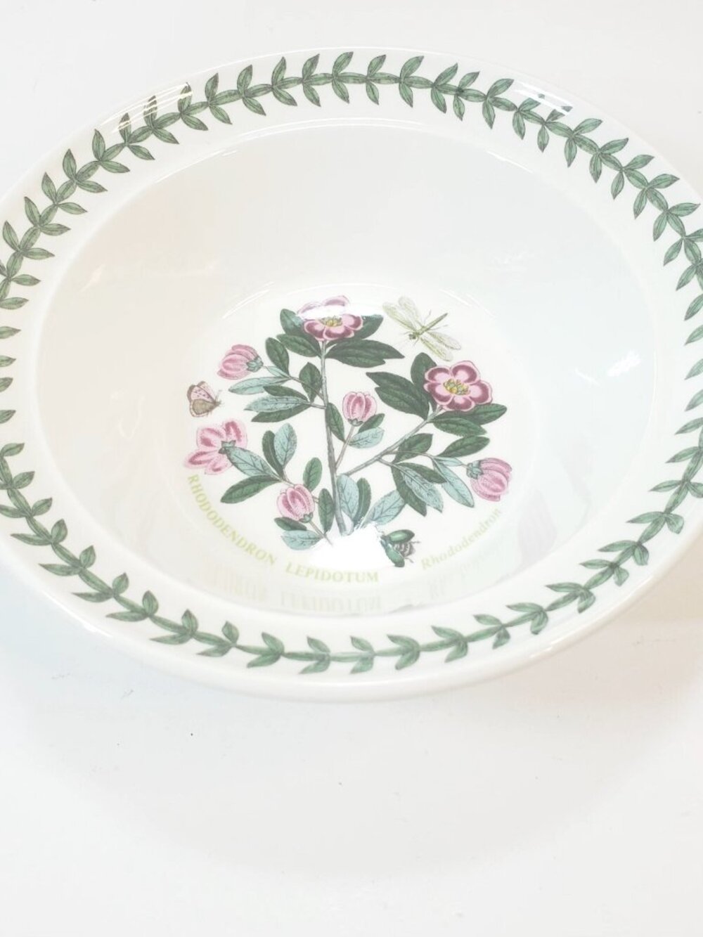 Vintage 1972 Portmeirion Botanic Garden Floral Rhododendron Soup Cereal Bowl